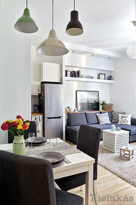 Csodás átalakulás egy kis lakásban