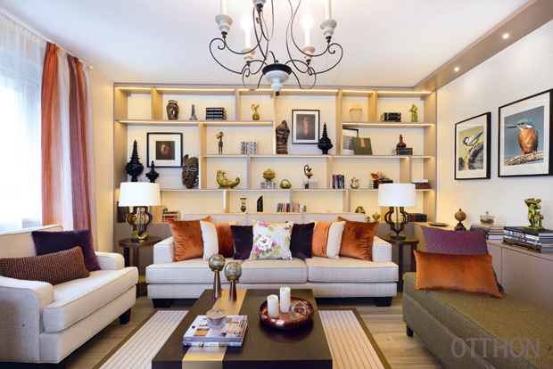 Klasszikusan elegáns otthon korszerűen
