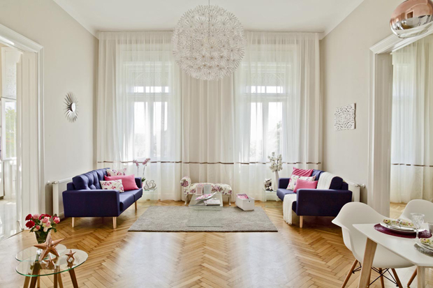 Stílusos értéknövelés egy pesti lakásban