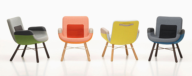 Design karosszék fogantyúval