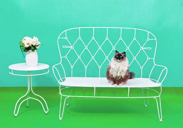 Stílusos kerti bútorok vidám színekben