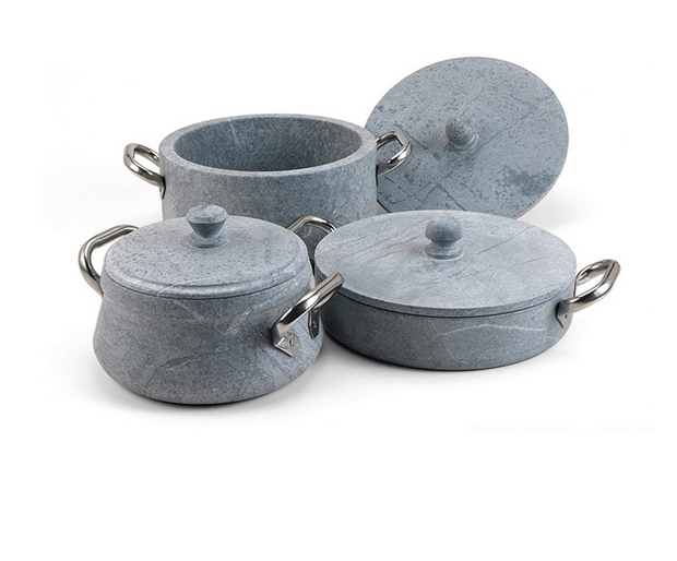 Modern kőedények és kőlábasok