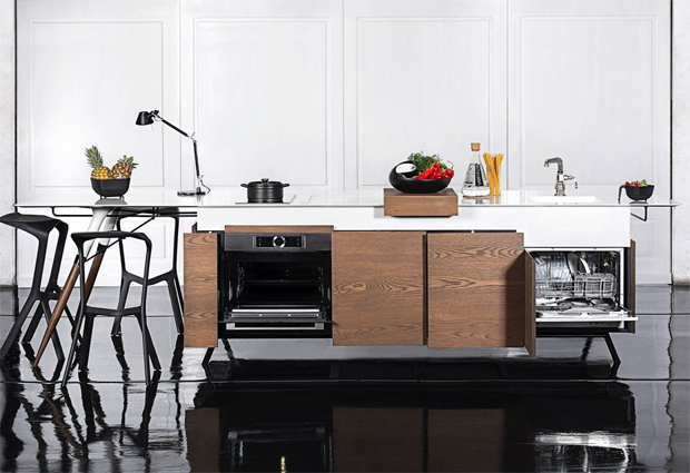 Két oldalon használható az új, mindentudó konyha Két oldalon használható az új, mindentudó konyha