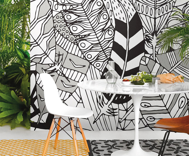 Környezettudatos design tapéták