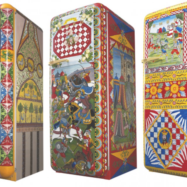 Smeg hűtők Dolce & Gabbana köntösben
