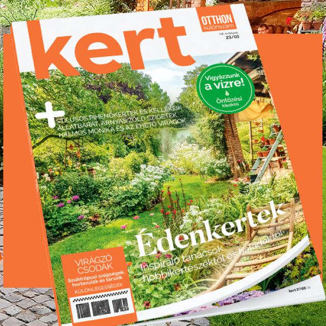 Megjelent az OTTHON magazin KERT különszáma