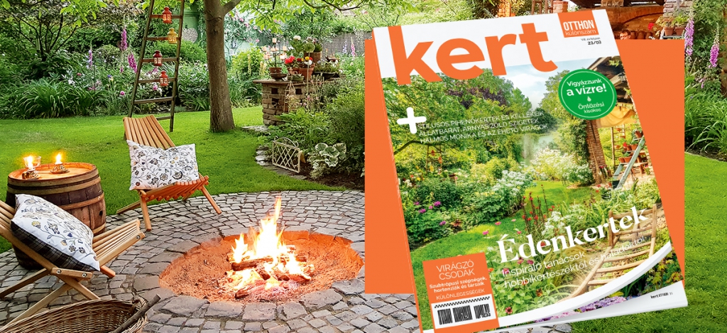 Megjelent az OTTHON magazin KERT különszáma