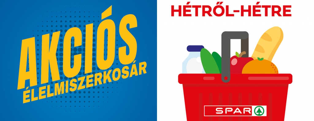 Akciós élelmiszerkosár és még több spórolás a SPAR-ban