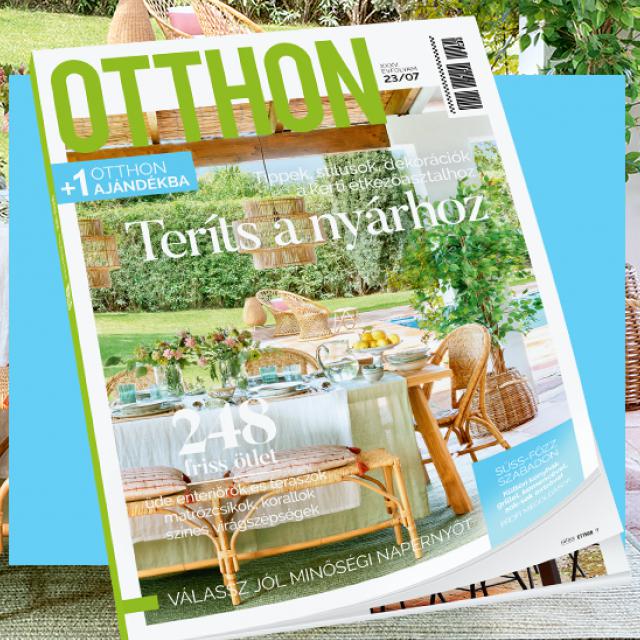 Megjelent az OTTHON magazin júliusi lapszáma