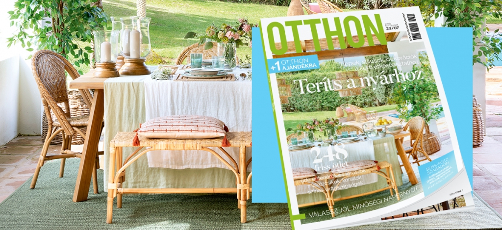 Megjelent az OTTHON magazin júliusi lapszáma