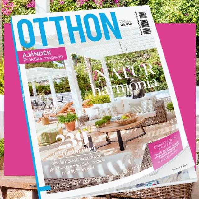 Megjelent az OTTHON magazin augusztusi lapszáma