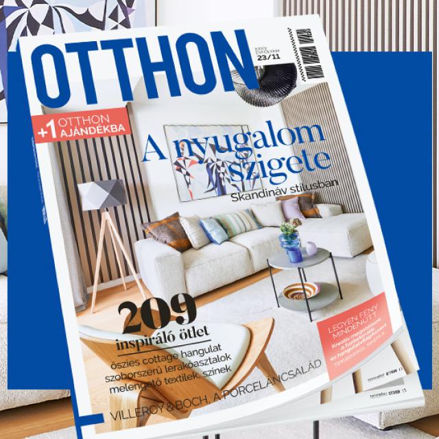 Megjelent az OTTHON magazin novemberi száma