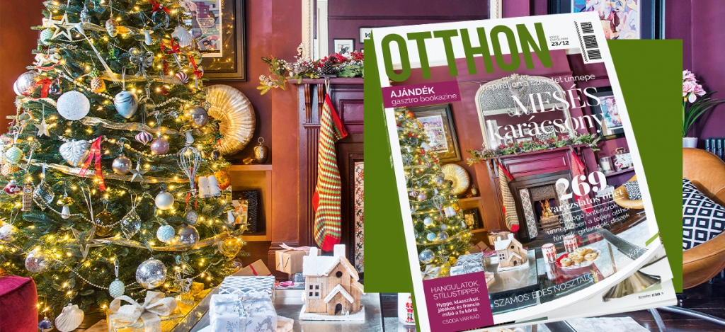 Megjelent az OTTHON magazin decemberi száma
