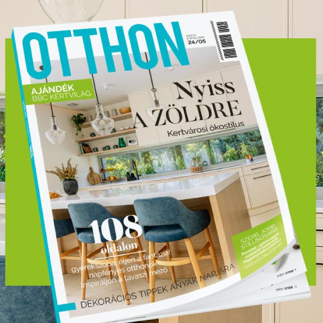 Megjelent az OTTHON magazin májusi száma