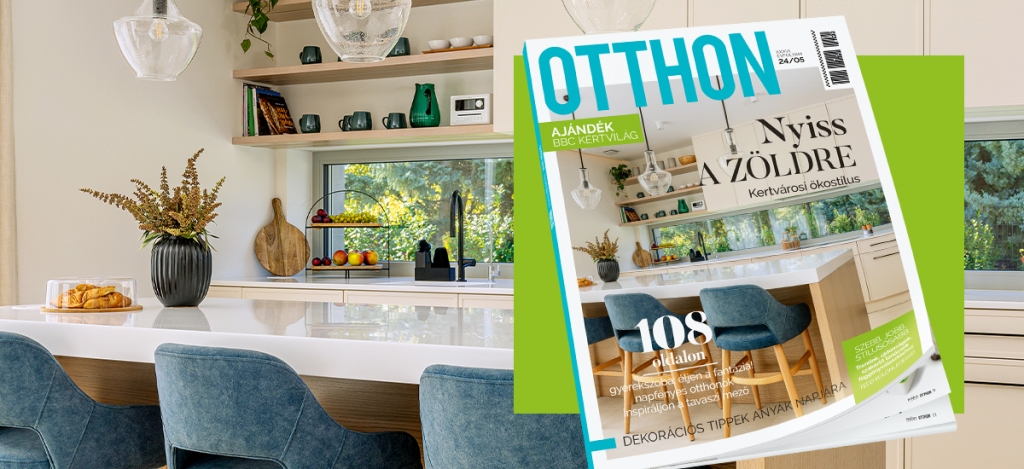 Megjelent az OTTHON magazin májusi száma
