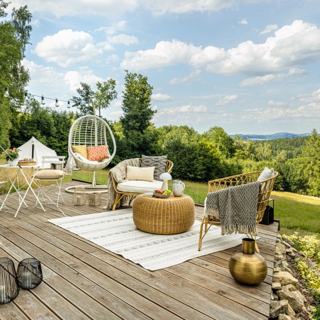 Glamping sátor bohém stílusban: így rendezd be a kertedben