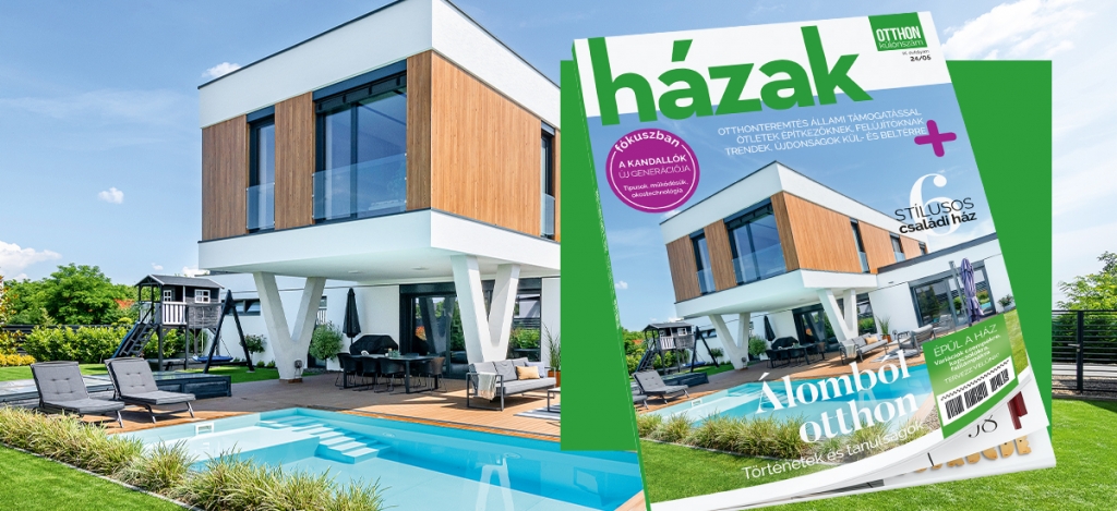 Végre itt van: megérkezett az OTTHON magazin különszáma, a HÁZAK!