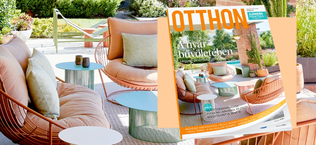 A napsütéses nyár bűvöletében: megjelent az OTTHON magazin augusztusi száma!