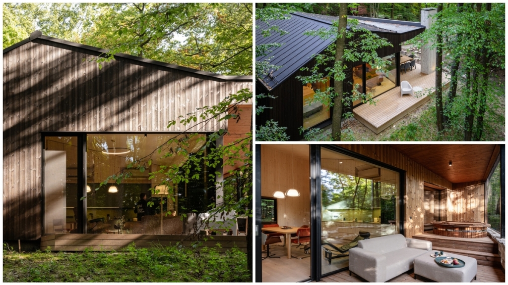 Pazar, 130 m2-es erdei villaépület skandináv stílusban: akár te is megszállhatsz itt!