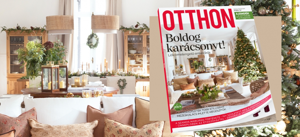 Megjelent az OTTHON magazin decemberi száma: készülj velünk az ünnepekre!