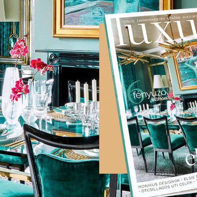 Inspirálódj velünk: megjelent az OTTHON magazin különszáma, a LUXUS ÉS DESIGN!
