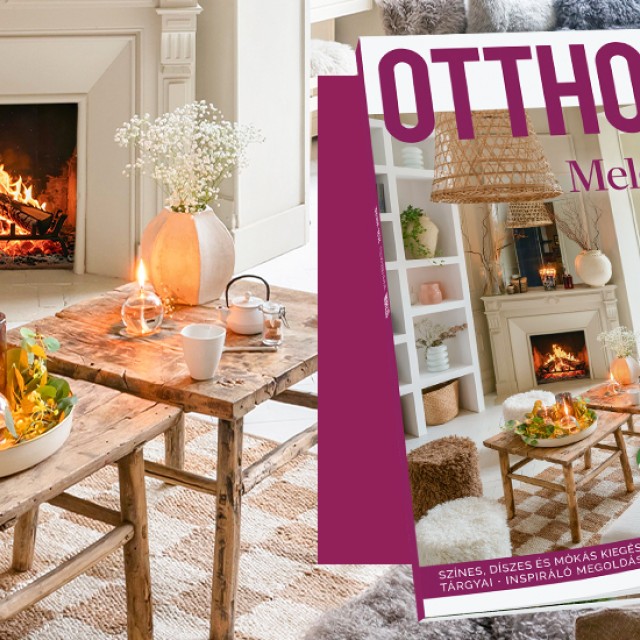 Megérkezett az OTTHON magazin idei utolsó száma: boldog pillanatok tökéletes enteriőrökben