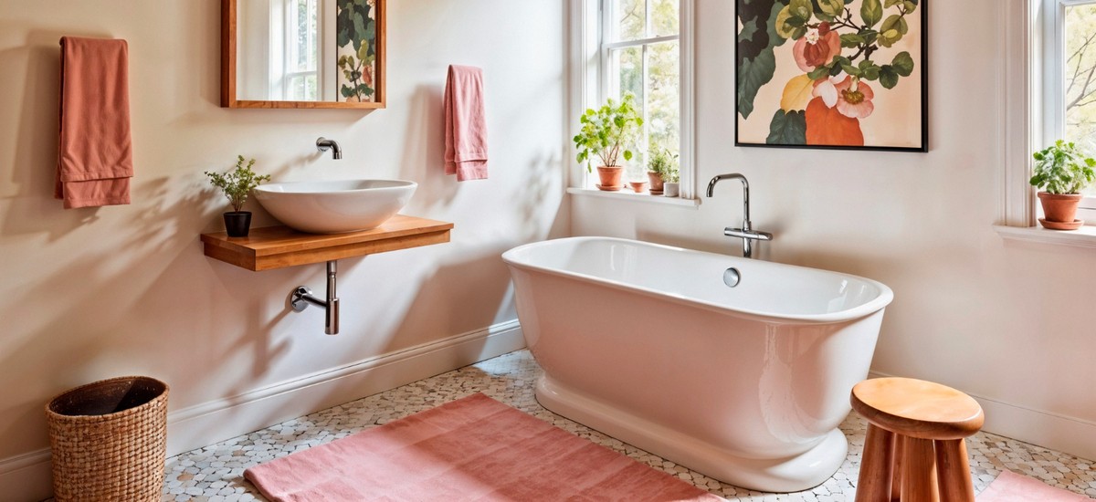 Az 5 legjobb szín a falra egy kis fürdőszobába: tágítják és szellősebbé teszik a teret