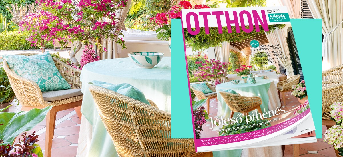 Jóleső pihenés – ajándék Praktika magazinnal érkezett meg az OTTHON júliusi száma!