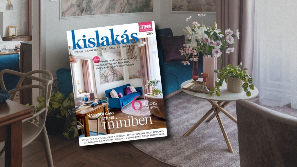 Kis lakás, nagy lehetőségek: megjelent az OTTHON nyári Kislakás különszáma Kis lakás, nagy lehetőségek: megjelent az OTTHON nyári Kislakás különszáma