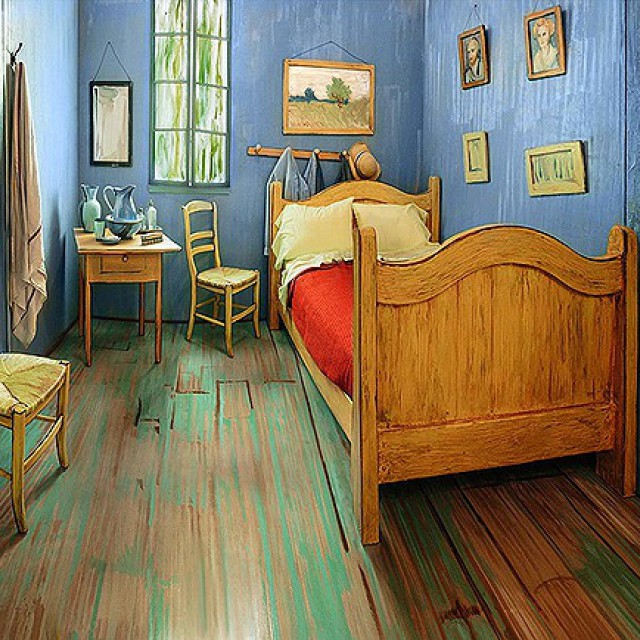 Te is kibérelheted Van Gogh hálószobáját