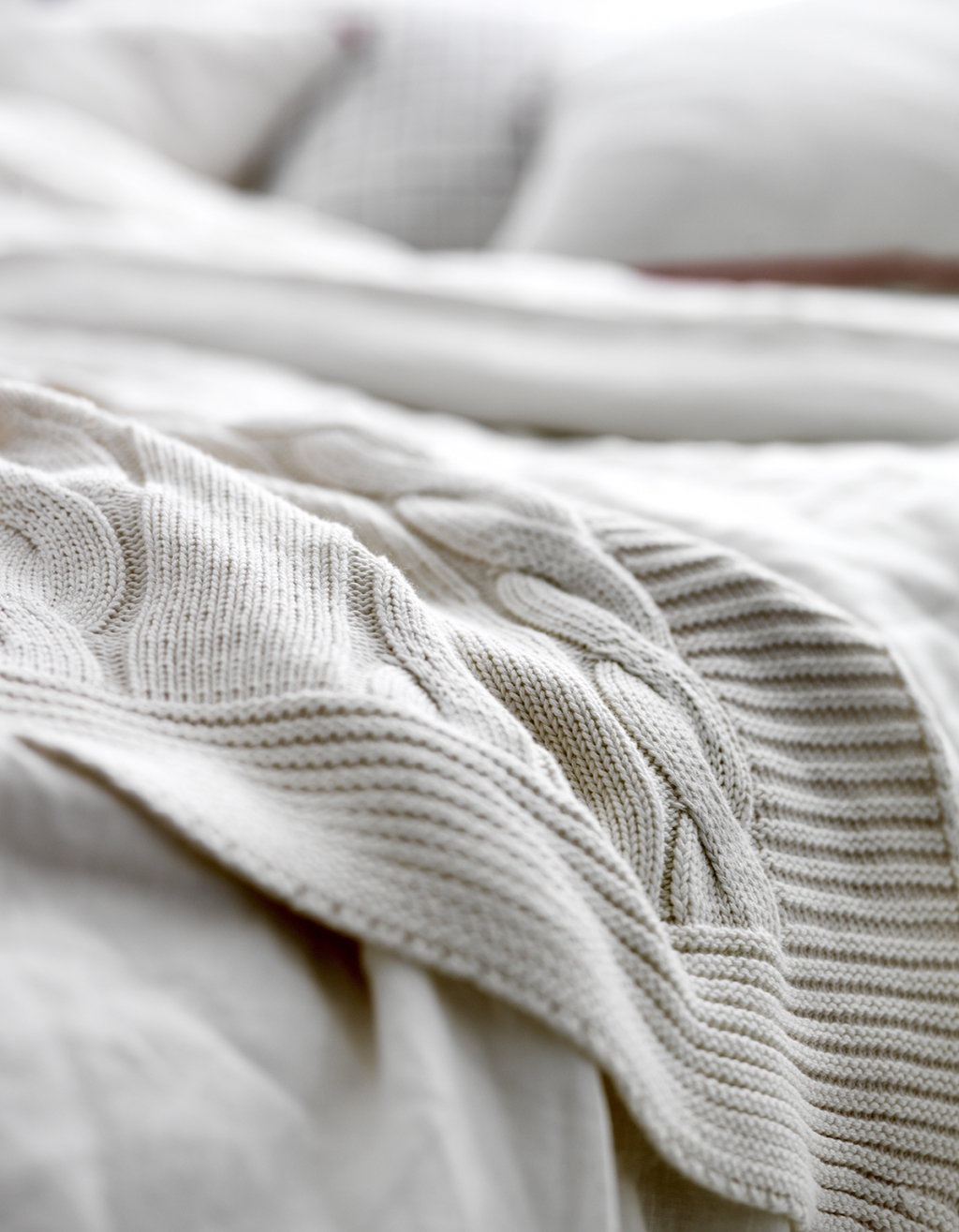 Örök divat a kötött takaró