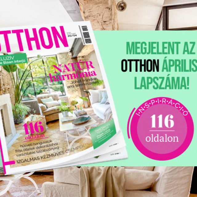 Megjelent az áprilisi OTTHON!