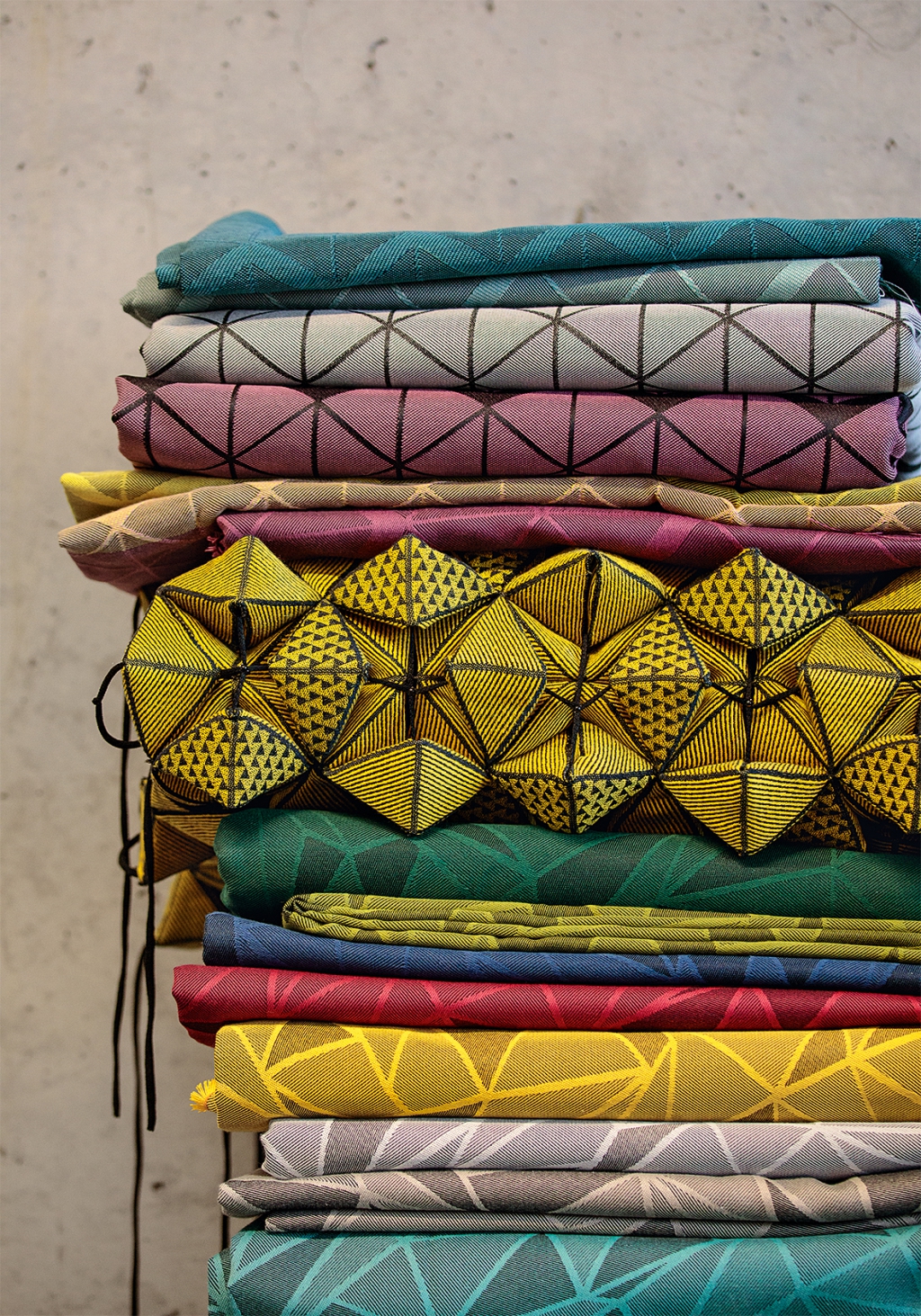 Menő origami textilből Menő origami textilből