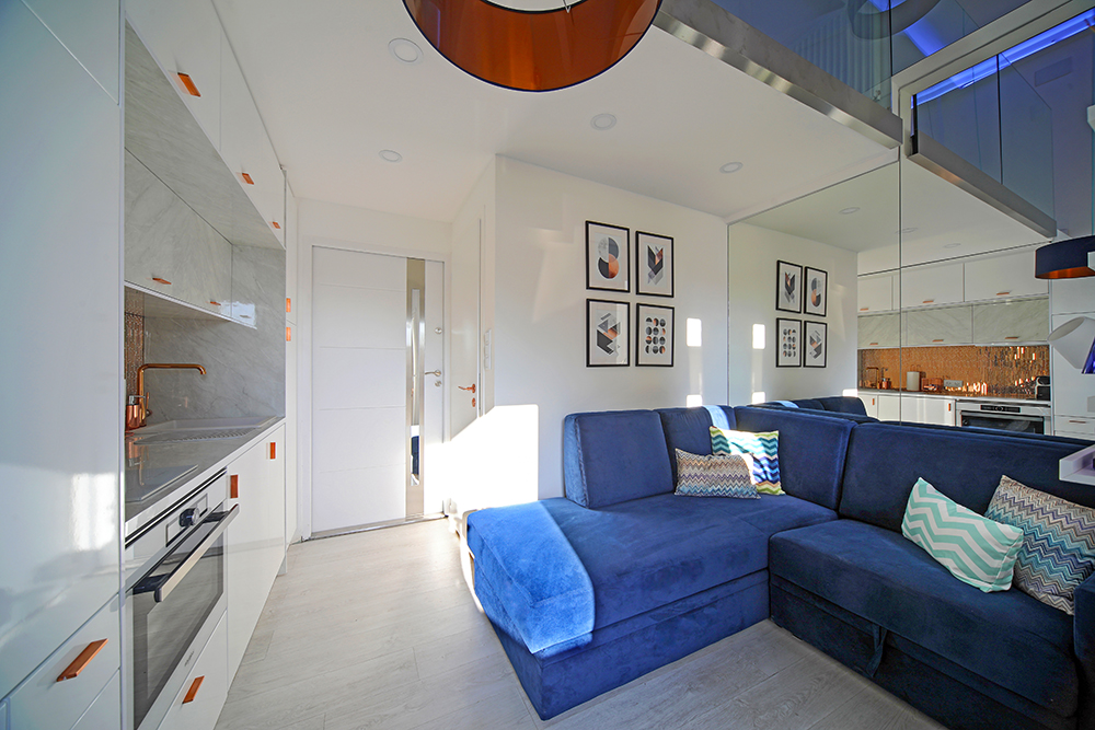 Élet 13 négyzetméteren: szinte minden belefér ebbe a minigarzonba