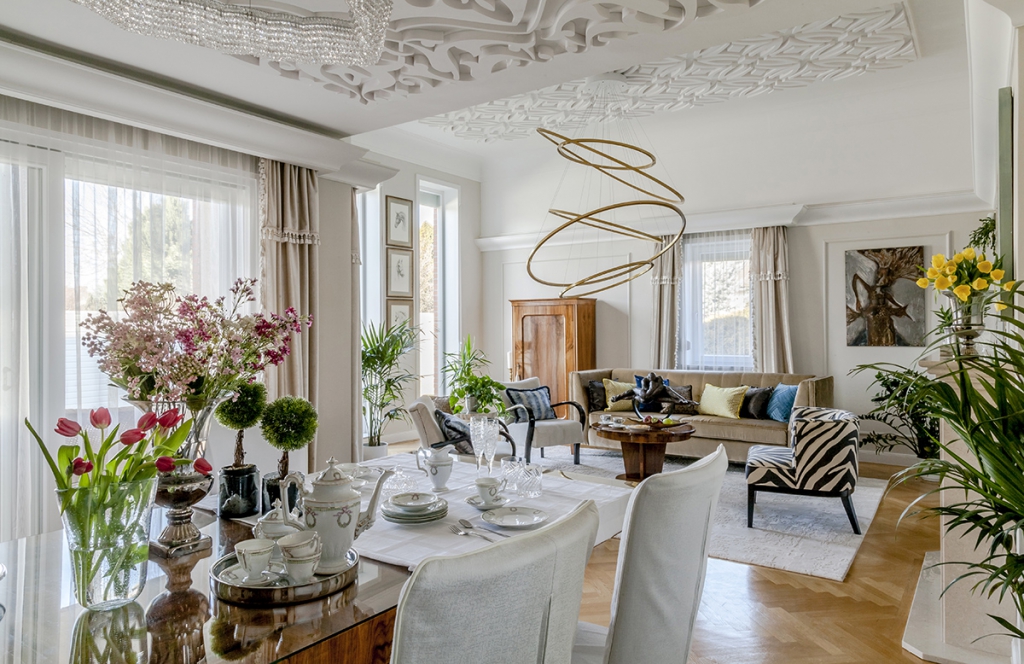 Távol a sablonoktól: art deco stílusú otthon Budapesten