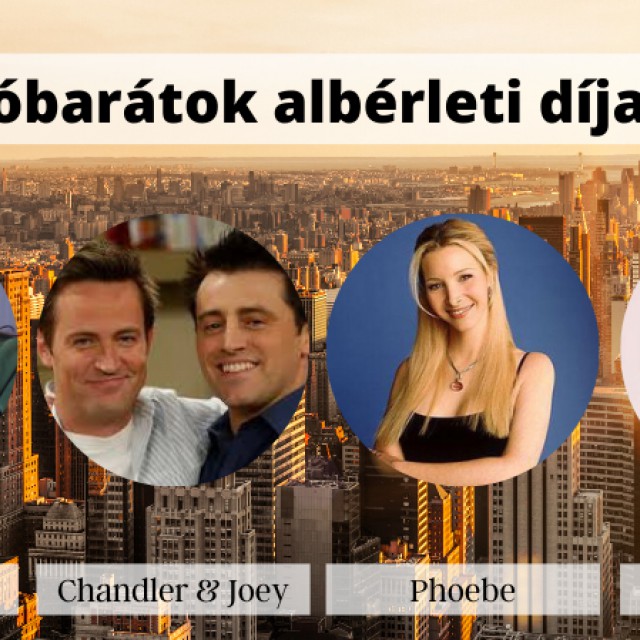 Ennyi lenne ma a Jóbarátok lakásainak ára és bérleti díja